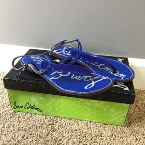 Sam Edelman blue sandals